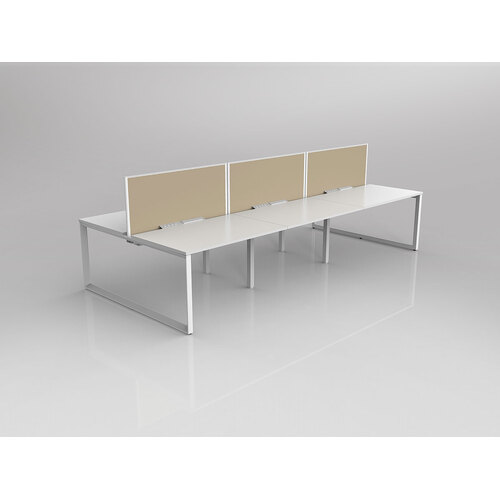 Anvil B2B 6 X 1200 X 750 New Oak On White With Screen White/Camel