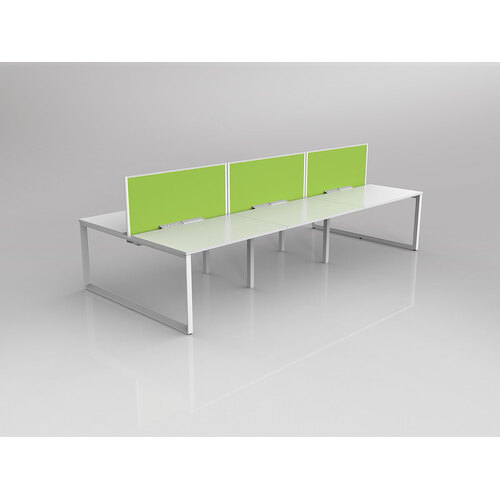 Anvil B2B 6 X 1200 X 750 New Oak On White With Screen White/Lime Green