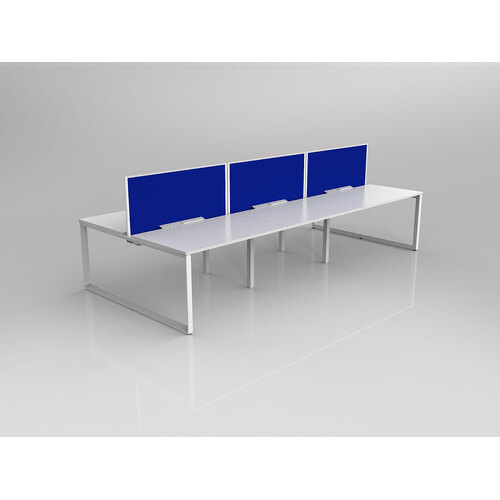 Anvil B2B 6 X 1200 X 750 New Oak On White With Screen White/Royal Blue