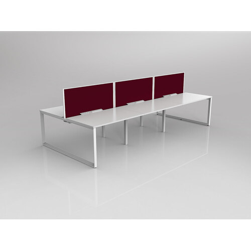 Anvil B2B 6 X 1200 X 750 New Oak On White With Screen White/Red