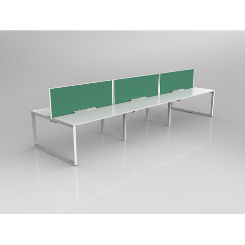 Anvil B2B 6 X 1500 X 600 New Oak On White With Screen White/Green