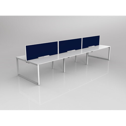 Anvil B2B 6 X 1500 X 600 New Oak On White With Screen White/Navy