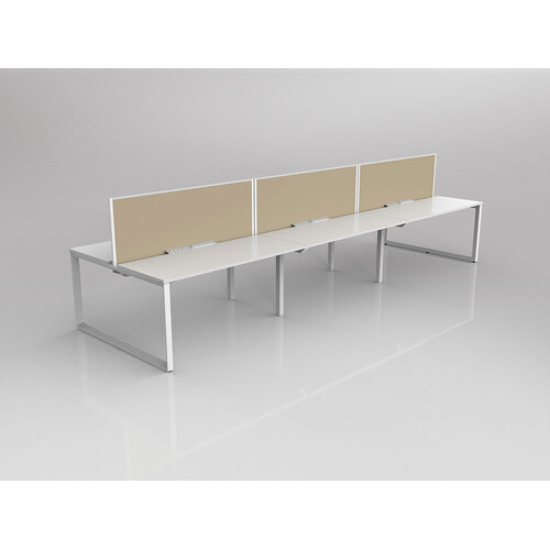 Anvil B2B 6 X 1500 X 600 New Oak On White With Screen White/Sandcastle