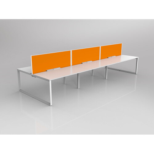 Anvil B2B 6 X 1500 X 750 New Oak On White With Screen White/Bright Orange