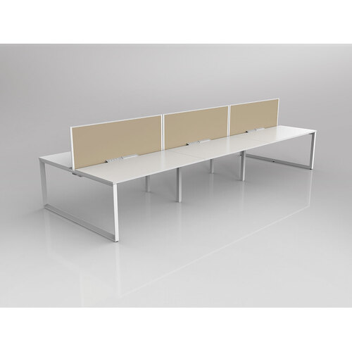 Anvil B2B 6 X 1500 X 750 New Oak On White With Screen White/Fossil