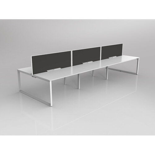 Anvil B2B 6 X 1500 X 750 White On White With Screen White/Slate Grey