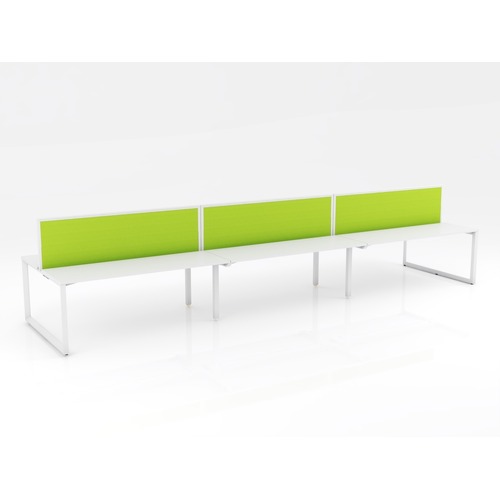 Anvil B2B 6 X 1800 X 600 White On White With Screen White/Salmon