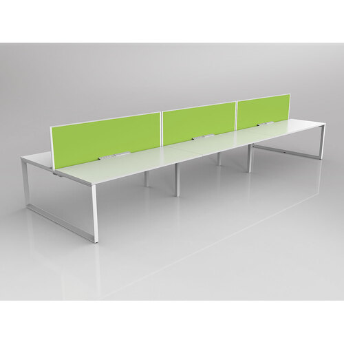 Anvil B2B 6 X 1800 X 750 New Oak On White With Screen White/Lime Green