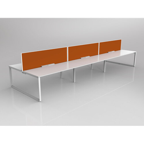 Anvil B2B 6 X 1800 X 750 New Oak On White With Screen White/Orange