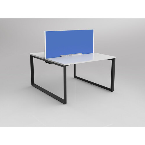 Anvil B2B 2 X 1200 X 600 New Oak On Black With Screen White/Baby Blue