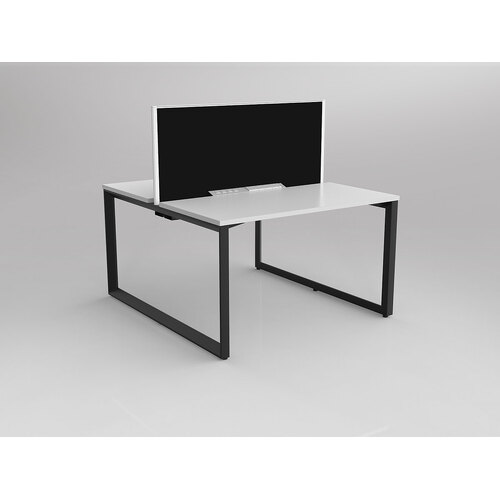 Anvil B2B 2 X 1200 X 600 New Oak On Black With Screen White/Charcoal