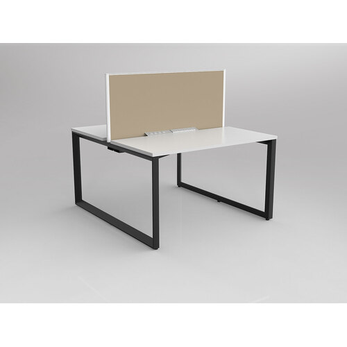Anvil B2B 2 X 1200 X 600 New Oak On Black With Screen White/Fossil