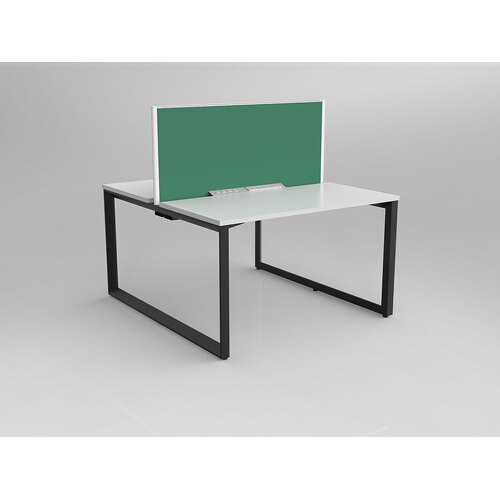 Anvil B2B 2 X 1200 X 600 New Oak On Black With Screen White/Green