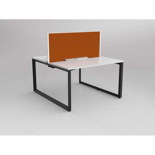 Anvil B2B 2 X 1200 X 600 New Oak On Black With Screen White/Orange
