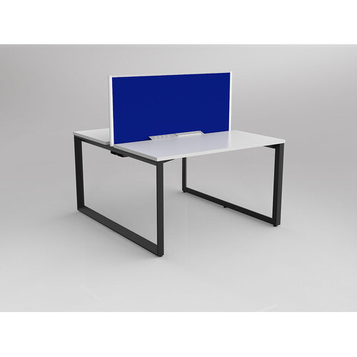 Anvil B2B 2 X 1200 X 600 New Oak On Black With Screen White/Royal Blue