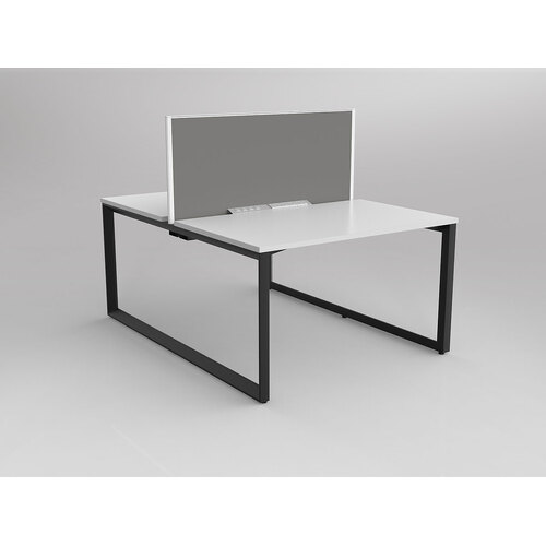 Anvil B2B 2 X 1200 X 750 New Oak On Black With Screen White/Alloy Grey