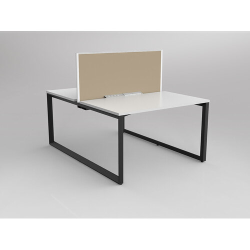 Anvil B2B 2 X 1200 X 750 New Oak On Black With Screen White/Camel