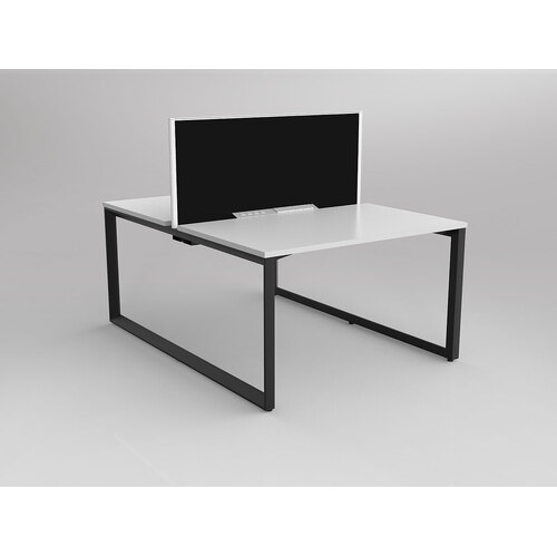 Anvil B2B 2 X 1200 X 750 New Oak On Black With Screen White/Charcoal