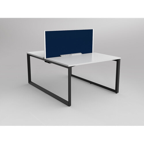 Anvil B2B 2 X 1200 X 750 New Oak On Black With Screen White/Steel Blue