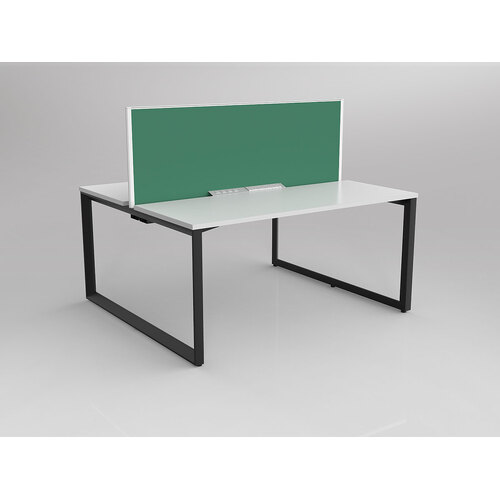 Anvil B2B 2 X 1500 X 600 New Oak On Black With Screen White/Green