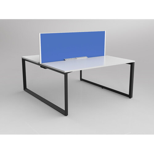 Anvil B2B 2 X 1500 X 750 New Oak On Black With Screen White/Baby Blue