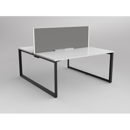 Anvil B2B 2 X 1500 X 750 New Oak On Black With Screen White/Grey