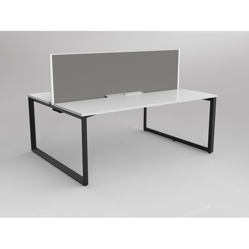 Anvil B2B 2 X 1800 X 600 New Oak On Black With Screen White/Alloy Grey