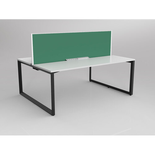 Anvil B2B 2 X 1800 X 600 New Oak On Black With Screen White/Fern Green
