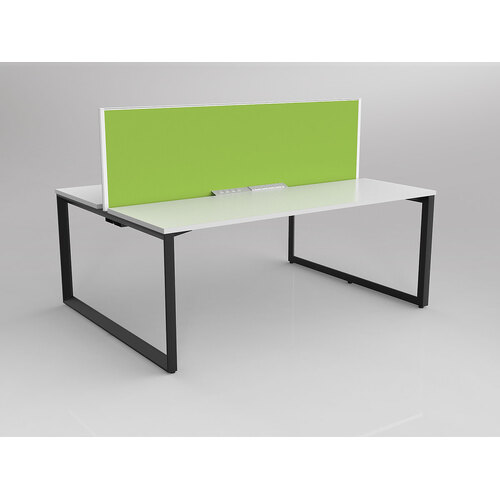 Anvil B2B 2 X 1800 X 600 New Oak On Black With Screen White/Green