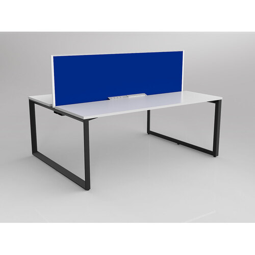 Anvil B2B 2 X 1800 X 600 New Oak On Black With Screen White/Sky Blue
