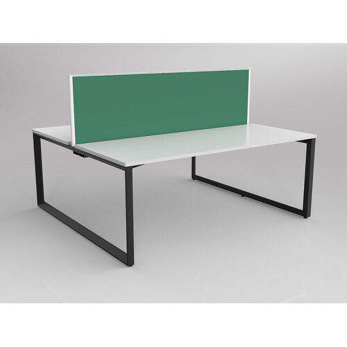 Anvil B2B 2 X 1800 X 750 New Oak On Black With Screen White/Green