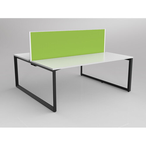 Anvil B2B 2 X 1800 X 750 New Oak On Black With Screen White/Salmon