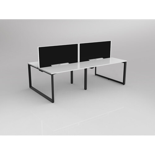 Anvil B2B 4 X 1200 X 600 New Oak On Black With Screen White/Charcoal