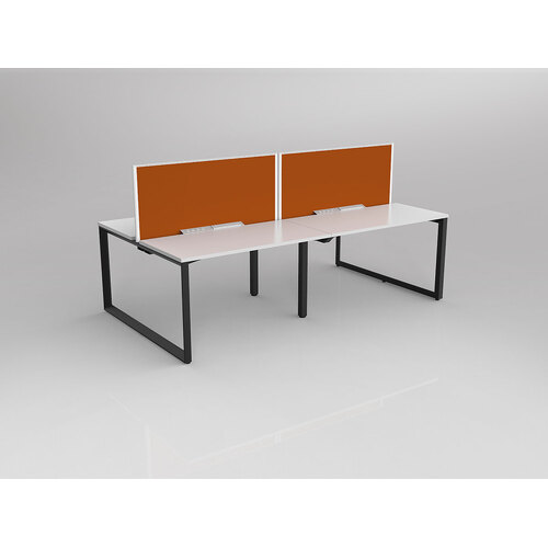 Anvil B2B 4 X 1200 X 600 New Oak On Black With Screen White/Orange