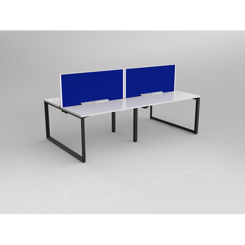 Anvil B2B 4 X 1200 X 600 New Oak On Black With Screen White/Royal Blue