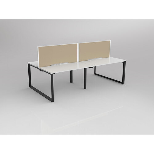 Anvil B2B 4 X 1200 X 600 New Oak On Black With Screen White/Sandcastle