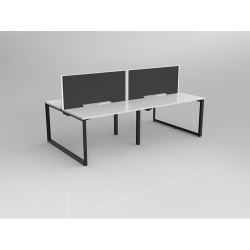 Anvil B2B 4 X 1200 X 600 New Oak On Black With Screen White/Slate Grey
