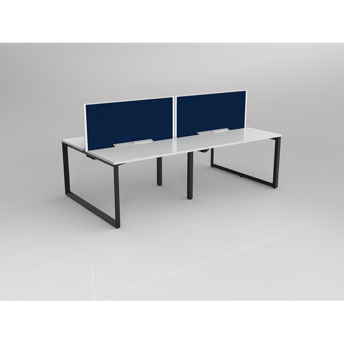 Anvil B2B 4 X 1200 X 600 New Oak On Black With Screen White/Steel Blue