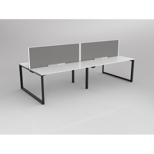 Anvil B2B 4 X 1500 X 600 New Oak On Black With Screen White/Alloy Grey