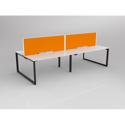 Anvil B2B 4 X 1500 X 600 New Oak On Black With Screen White/Bright Orange