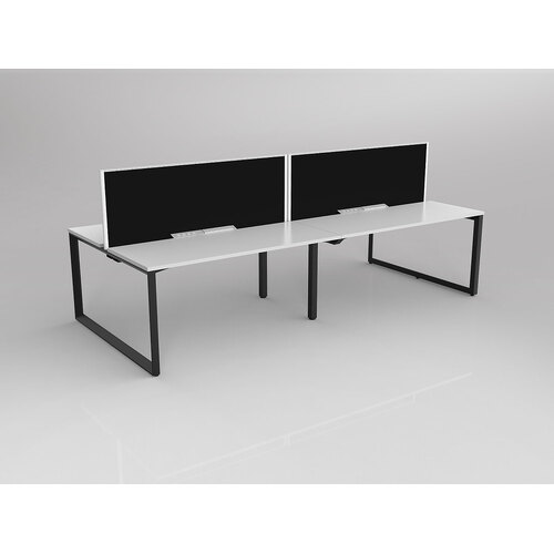 Anvil B2B 4 X 1500 X 600 New Oak On Black With Screen White/Charcoal