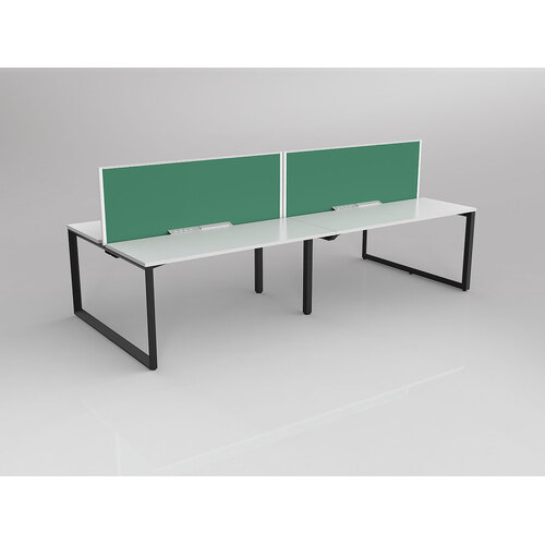Anvil B2B 4 X 1500 X 600 New Oak On Black With Screen White/Fern Green