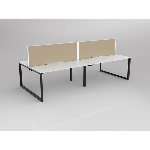Anvil B2B 4 X 1500 X 600 New Oak On Black With Screen White/Fossil