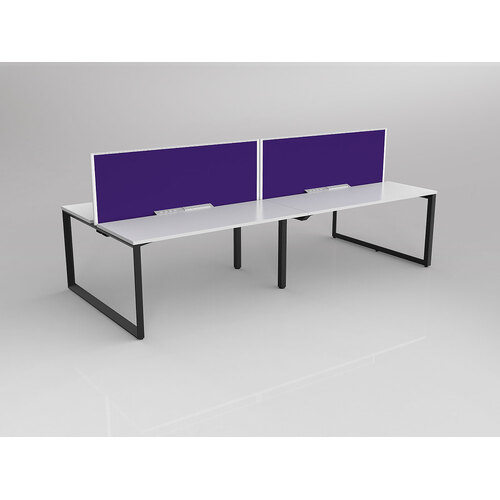 Anvil B2B 4 X 1500 X 600 New Oak On Black With Screen White/Plum