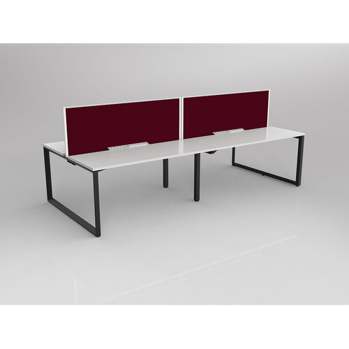 Anvil B2B 4 X 1500 X 600 New Oak On Black With Screen White/Red