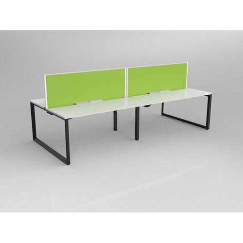 Anvil B2B 4 X 1500 X 600 New Oak On Black With Screen White/Salmon