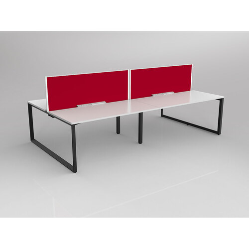 Anvil B2B 4 X 1500 X 750 New Oak On Black With Screen White/Tomato Red