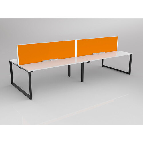 Anvil B2B 4 X 1800 X 600 New Oak On Black With Screen White/Bright Orange