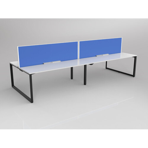 Anvil B2B 4 X 1800 X 600 White On Black With Screen White/Baby Blue