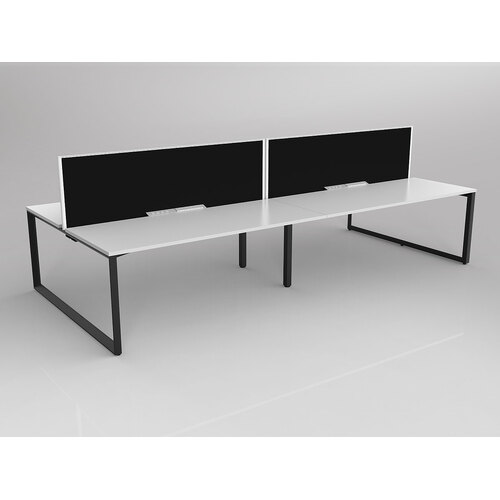 Anvil B2B 4 X 1800 X 750 New Oak On Black With Screen White/Charcoal
